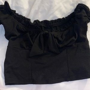 cropped short sleeve